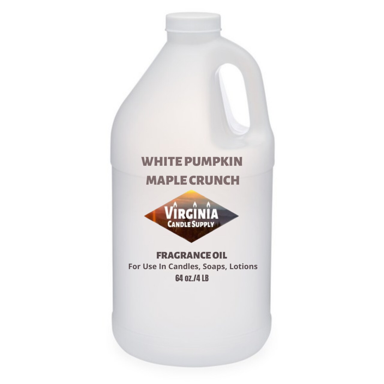 White Pumpkin Maple Crunch Fragrance Oil (Our Version of the Brand Name) (64 oz Jug) for Candle Making, Soap Making, Tart Making, Room Sprays, Lotions, Car Fresheners, Slime, Bath Bombs, Warmers…